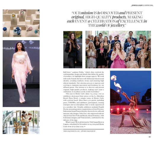 The Unique Show_Luxury Monte Carlo L'Officiel Arabia